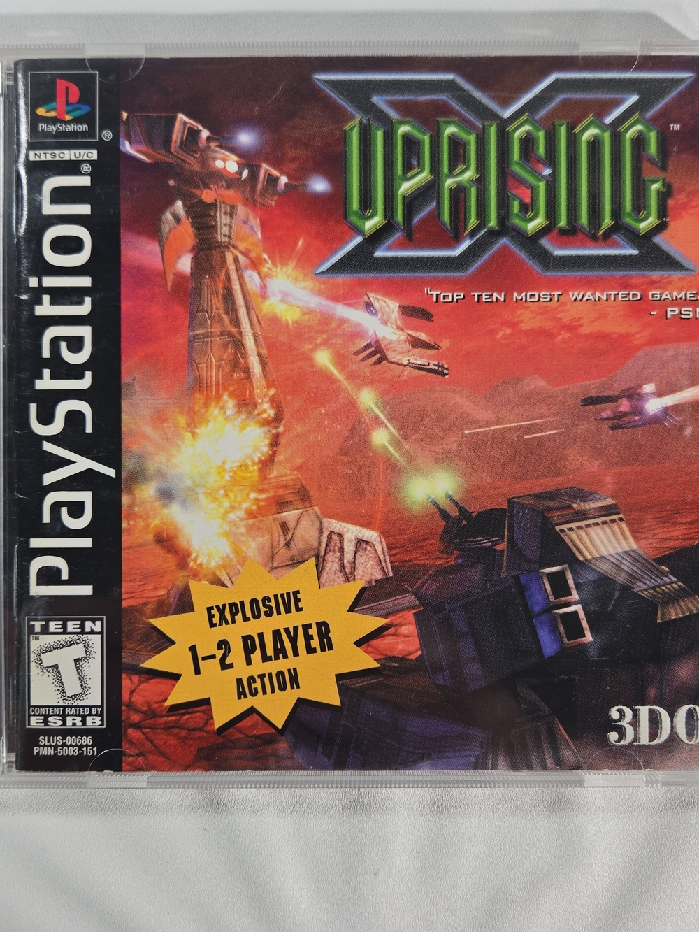 Sony Uprising (Red) - Classic Action Shooter